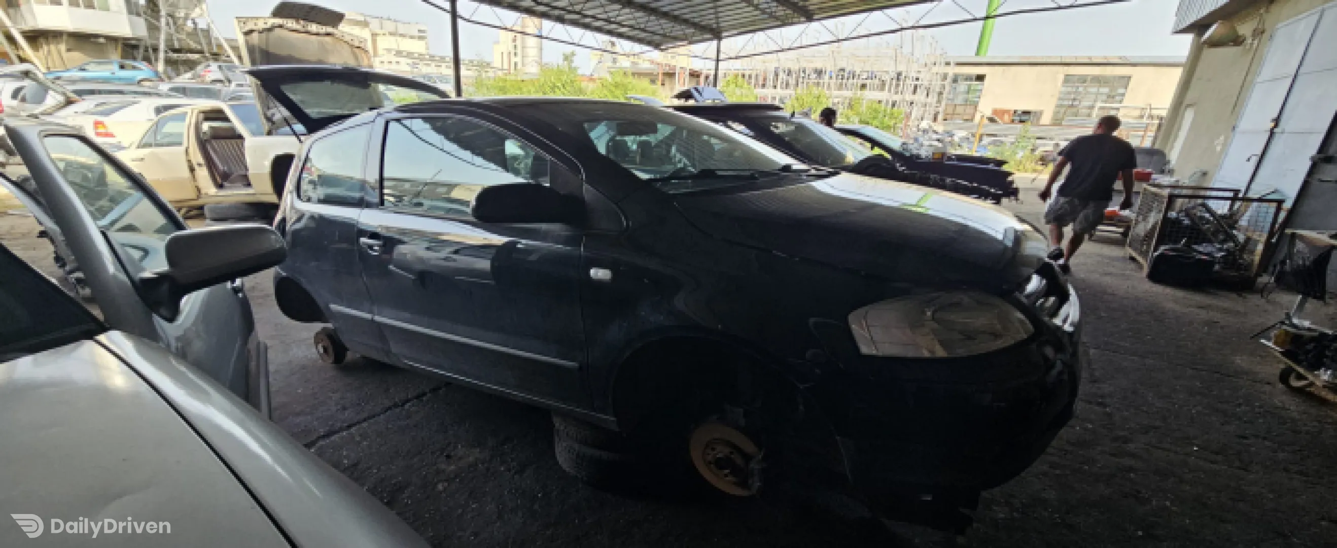 Amortizor hayon stanga Volkswagen VW Fox 2 [facelift] [2005 - 2009] Hatchback 3-usi