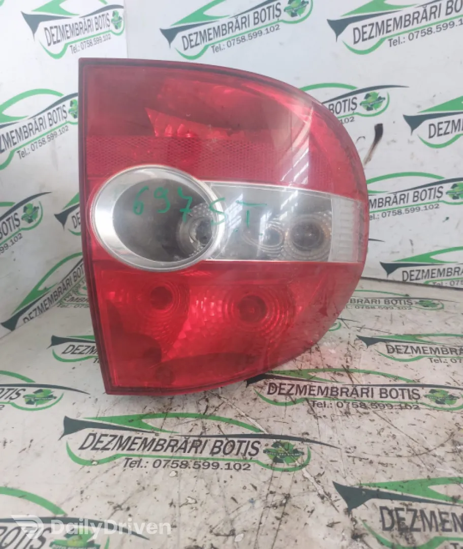 Lampa / Tripla stop stanga pe aripa Volkswagen VW Fox 2 [facelift] [2005 - 2009] Hatchback 3-usi