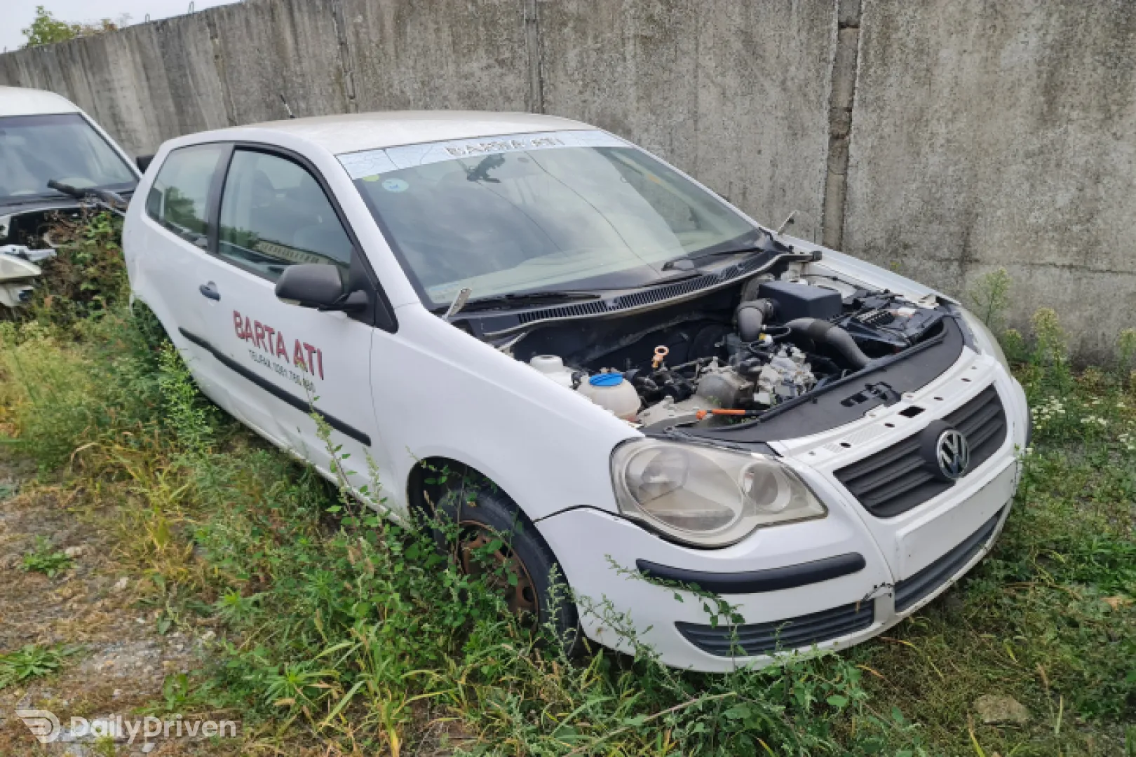 Aripa fata dreapta Reparata! Volkswagen VW Polo 4 9N [facelift] [2005 - 2009] Hatchback 3-usi 1.2 MT (55 hp)