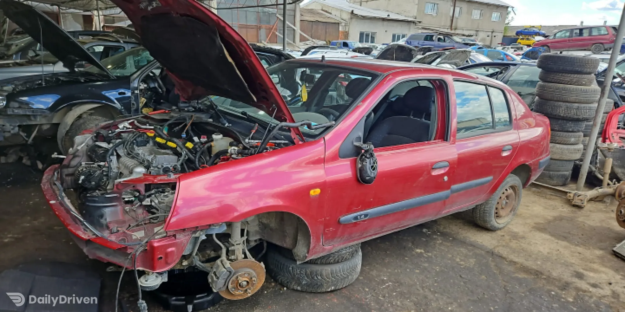 Bara spate Renault Clio 2 [1998 - 2005] Symbol Sedan 1.4 MT (75 hp)