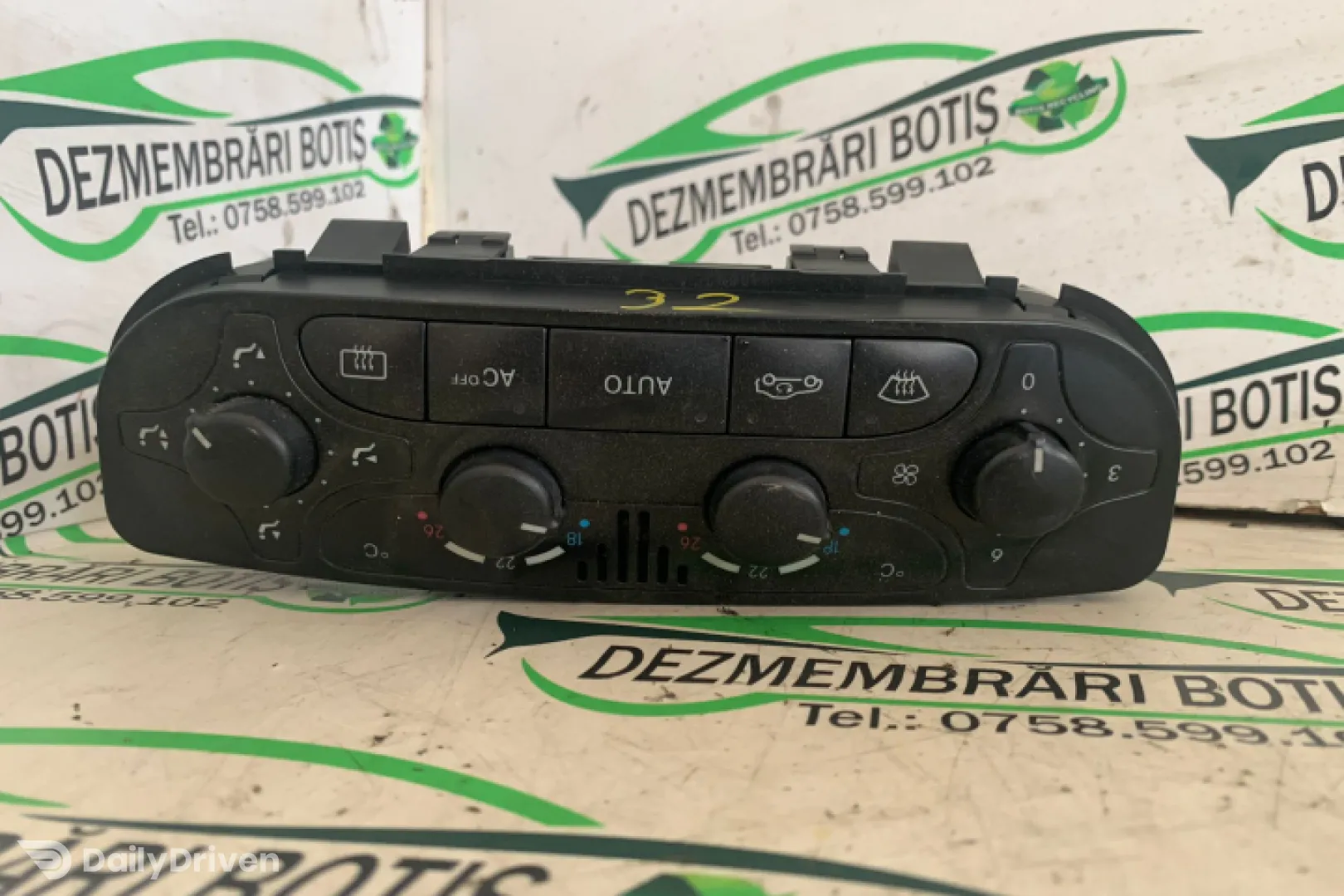Comanda AC A 290 830 00 85 Mercedes-Benz C-Class W203/S203/CL203 [2000 - 2004] Sedan 4-usi C 220 CDI MT (143 hp)