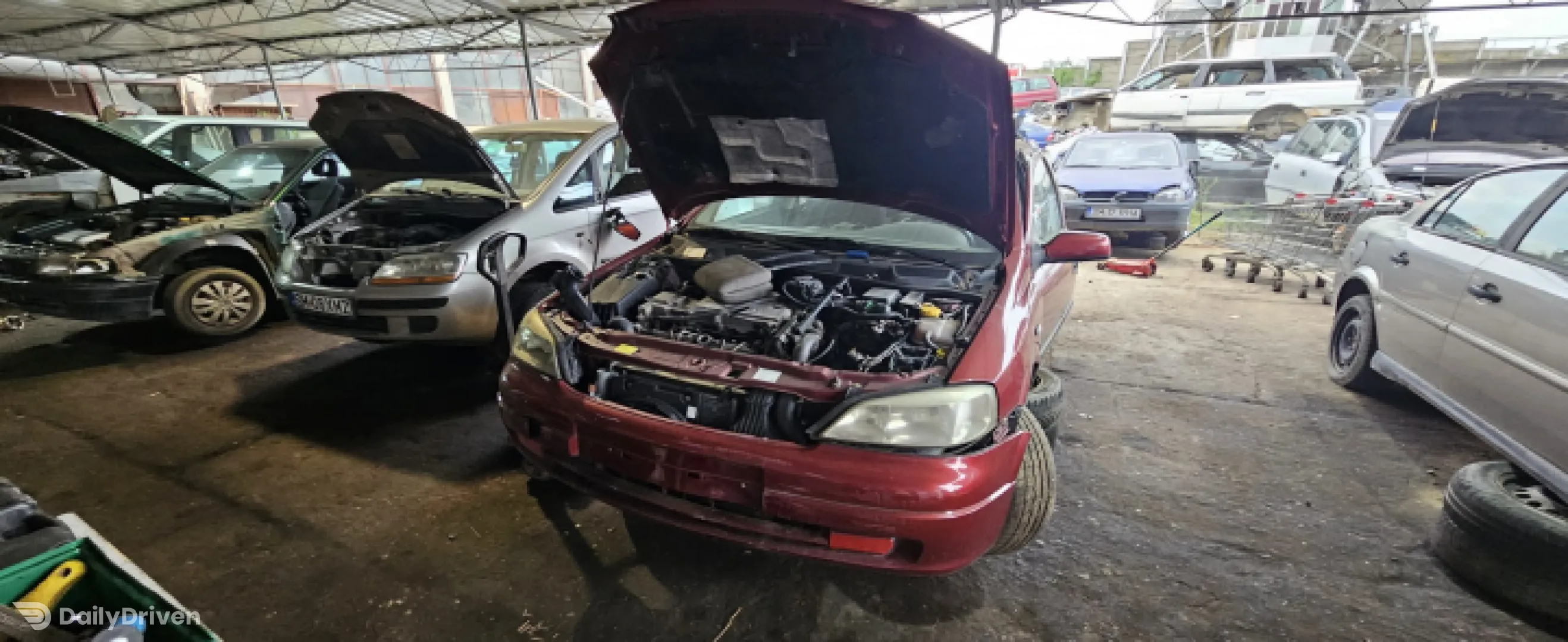 Volan cu comenzi Opel Astra G [1998 - 2009] wagon 5-usi 2.0 DTI MT (101 hp)