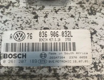 Calculator motor ECU 036906 032 L Volkswagen VW Golf 4 [1997 - 2006] Hatchback 5-usi 1.4 MT (75 hp)
