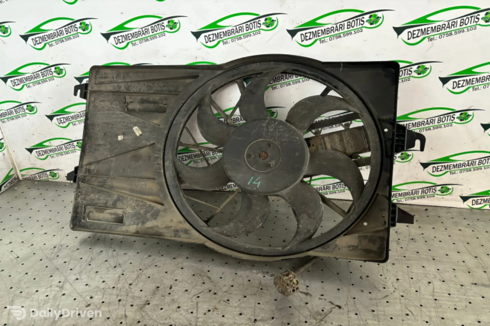 Electroventilator racire motor / AC Ford Mondeo 3 [2000 - 2003] Sedan 2.0 TDCi 5MT (115 hp)