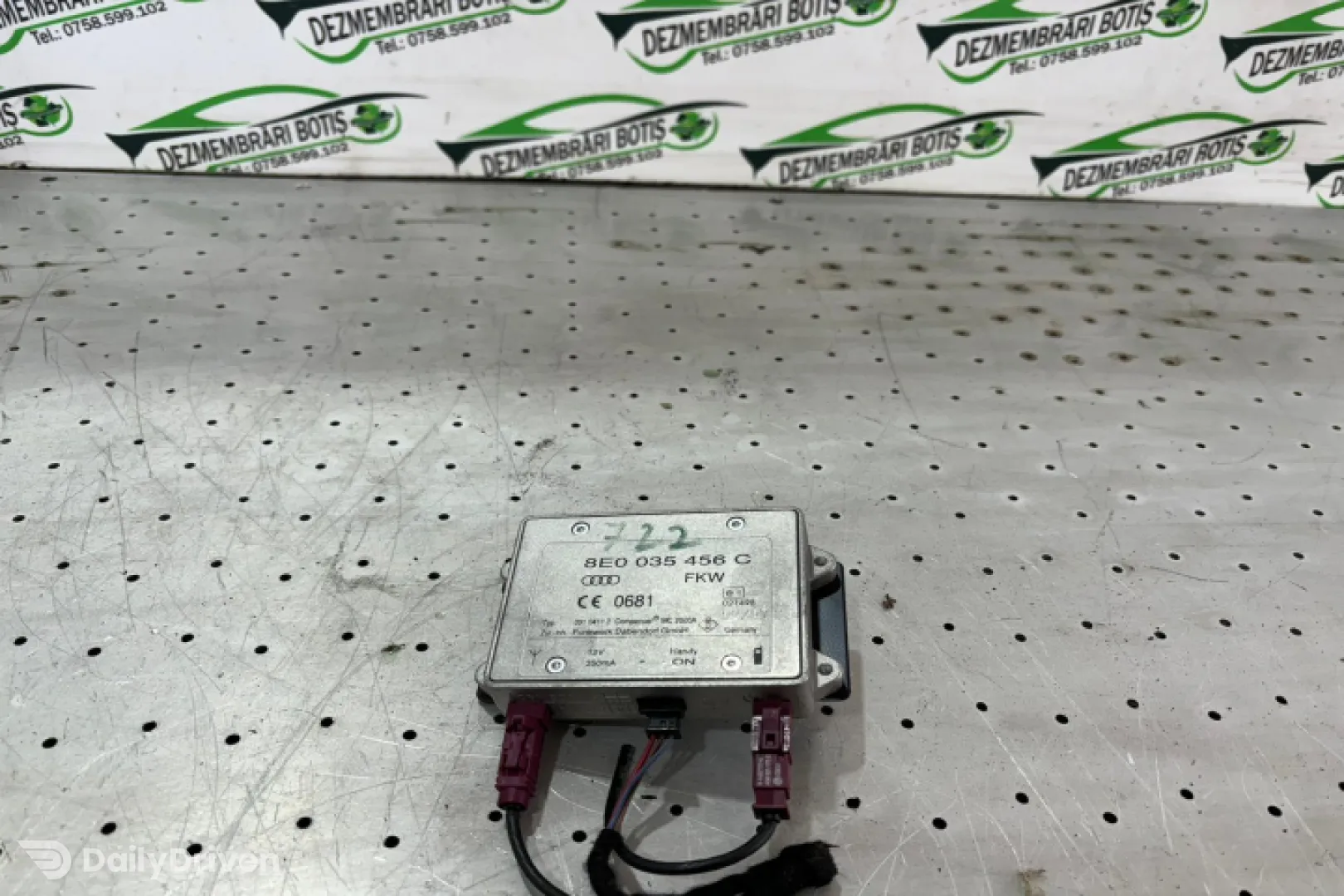 Amplificator audio 8E0035456C Audi A4 B7 [2004 - 2008] Avant wagon 5-usi 2.0 TDI MT (140 hp)