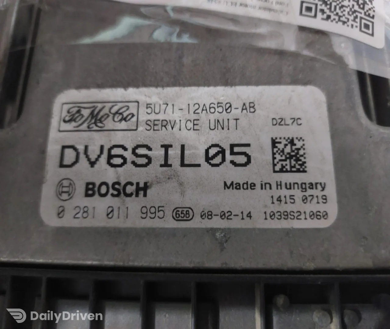 Calculator motor ECU  DV6SIL05 Ford Focus 2 [2004 - 2008] Hatchback 5-usi 1.6 TDCi MT (109 hp)