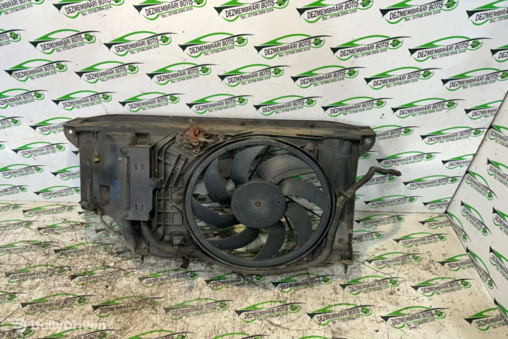 Electroventilator racire motor / AC Peugeot 206  [facelift] [2002 - 2009] wagon 5-usi 1.4 MT (75 hp)