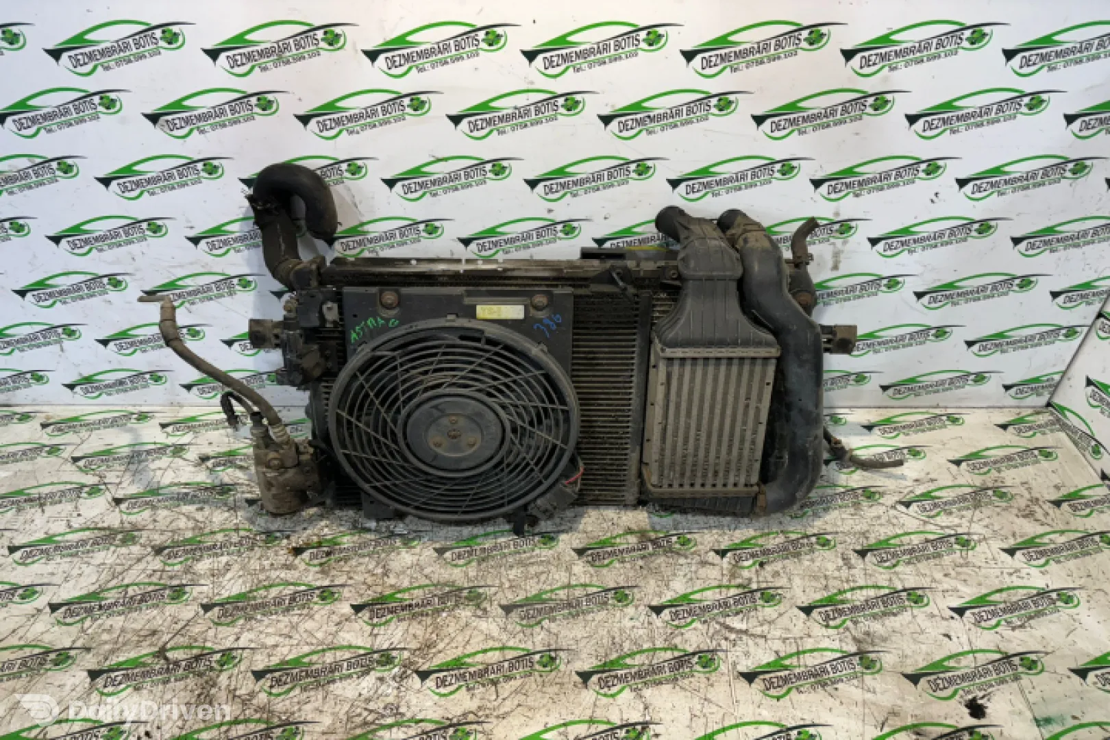 Intercooler Opel Astra G [1998 - 2009] wagon 5-usi 2.0 DTI MT (101 hp)