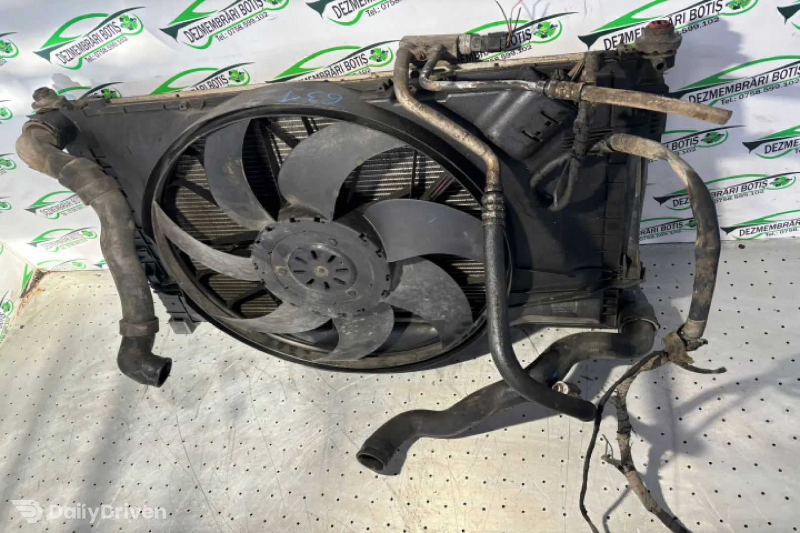 Electroventilator racire motor / AC Mercedes-Benz C-Class W203/S203/CL203 [2000 - 2004] Sedan 4-usi C 220 CDI MT (143 hp)