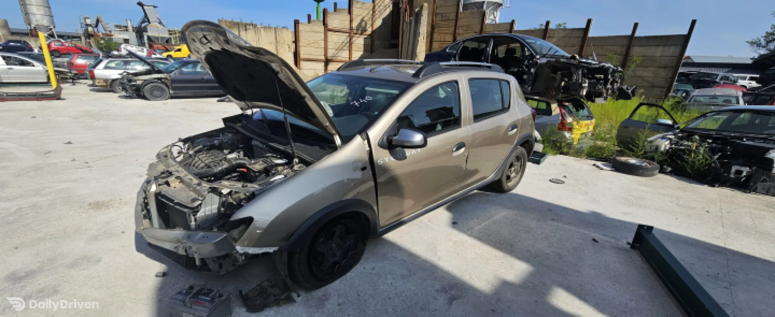 Amortizor hayon stanga Dacia Sandero Stepway generatia 2 [facelift] [2016 - 2020] Crossover 5-usi 1.0 SCe MT (73 CP)