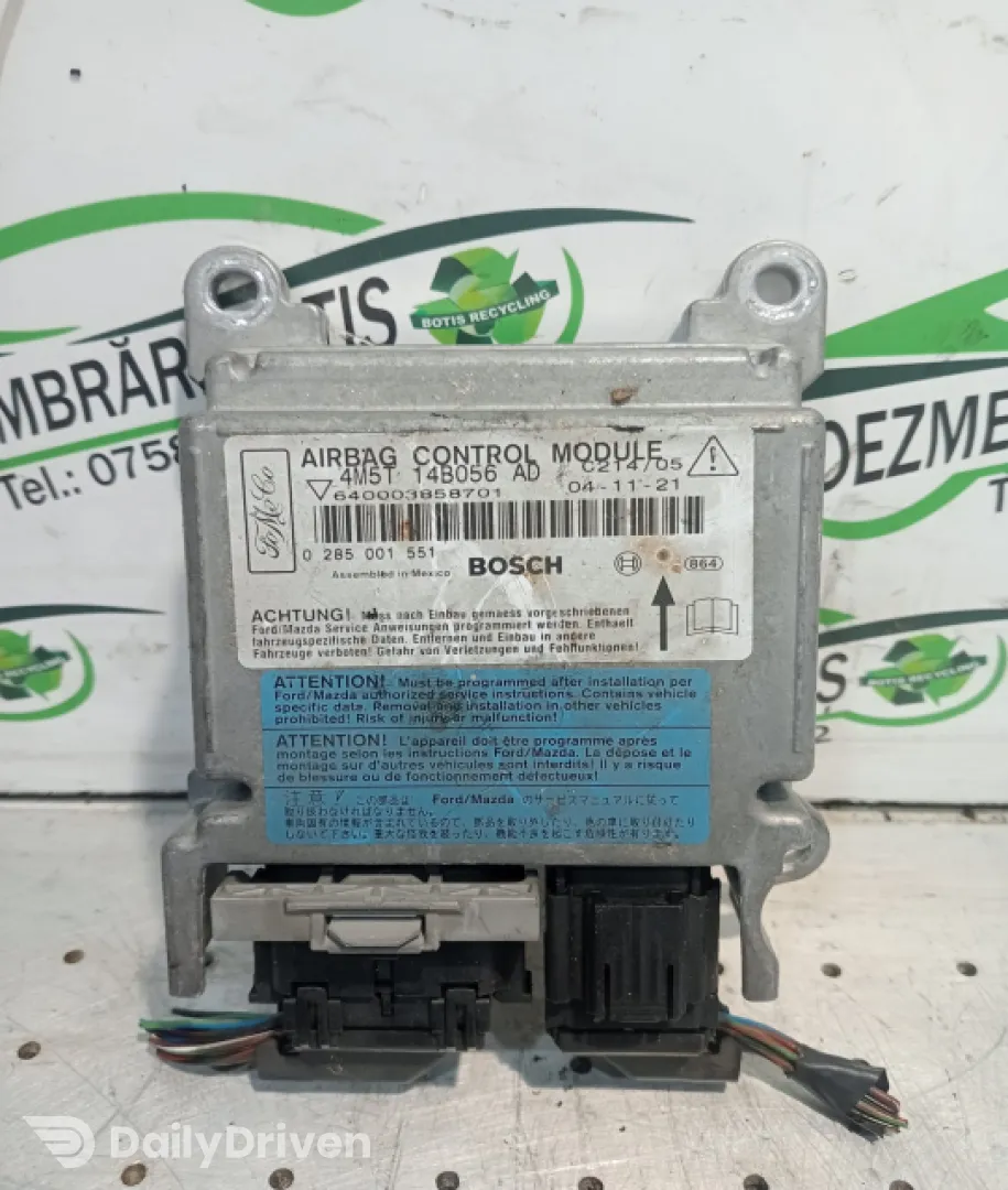 Calculator airbag Ford Focus 2 [2004 - 2008] wagon 5-usi 1.6 TDCi MT (109 hp)