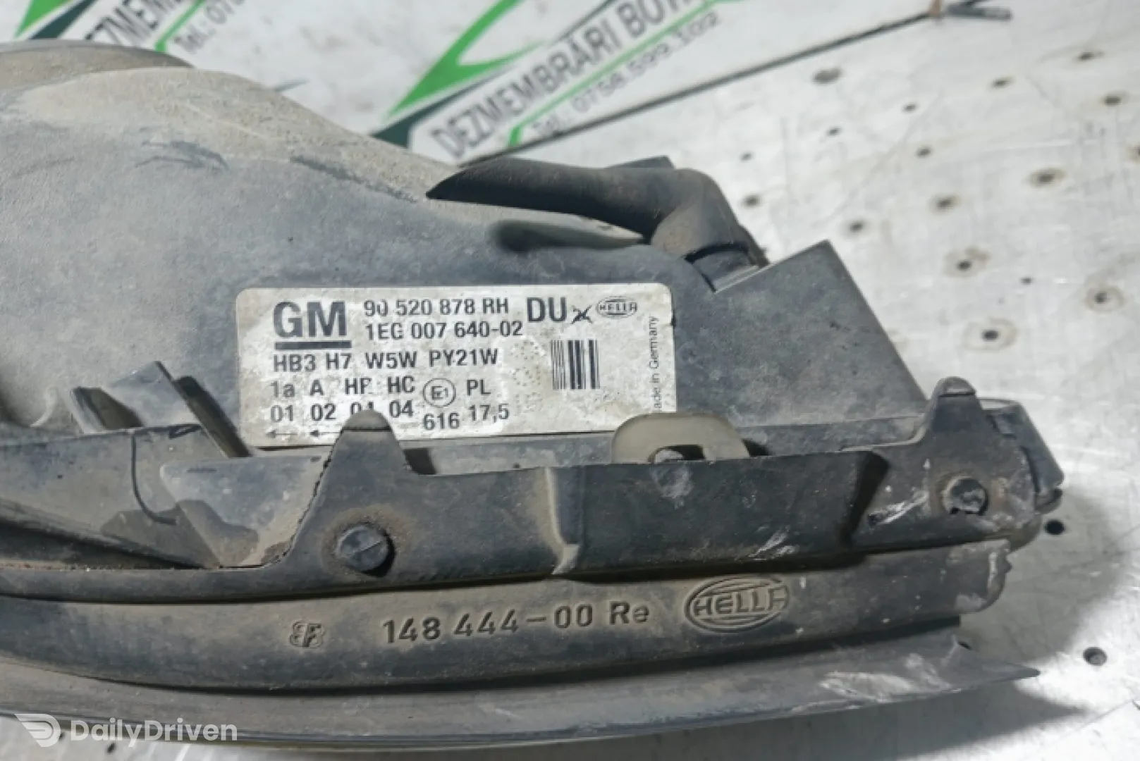 Far dreapta Opel Astra G [1998 - 2009] wagon 5-usi 1.7 DTi MT (75 hp)
