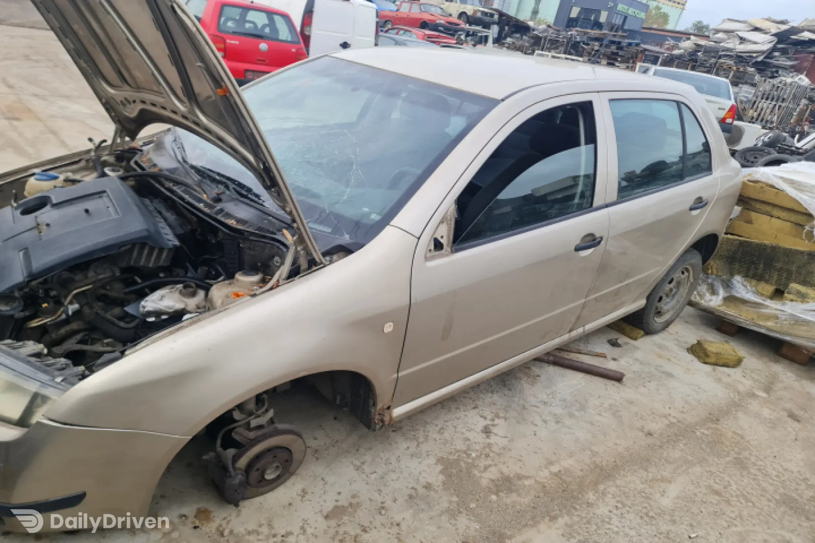 Dezmembram Skoda Fabia 6Y [facelift] [2004 - 2007] Hatchback 5-usi 1.2 MT (64 hp)