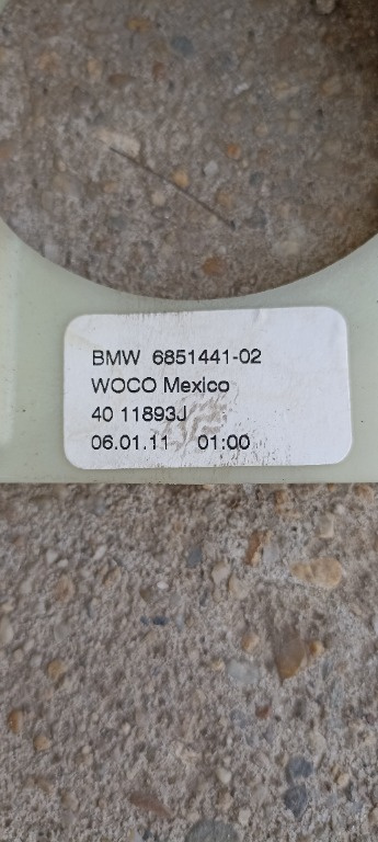 Pod pedalier BMW X3 F25