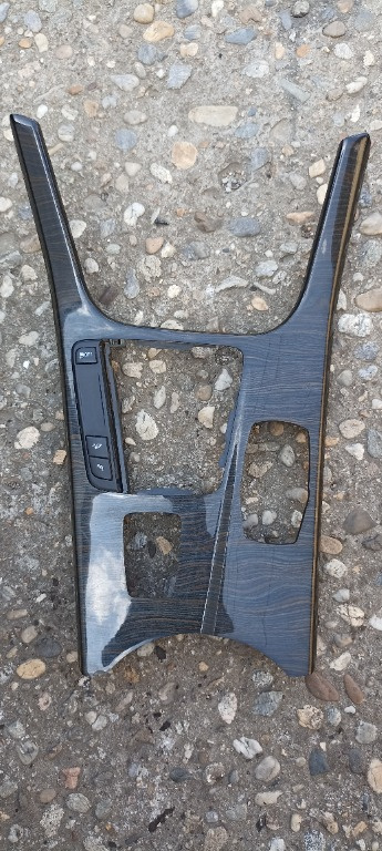 Trim ornament central schimbator viteze cutie manuala BMW X3 F25, 9200954 LHD