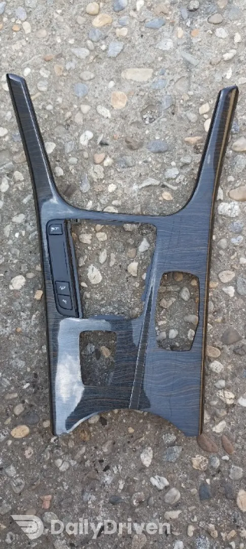 Trim ornament central schimbator viteze cutie manuala BMW X3 F25, 9200954 LHD