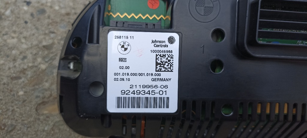 Ceasuri de bord X4, F26, 2013-2018, 9249345