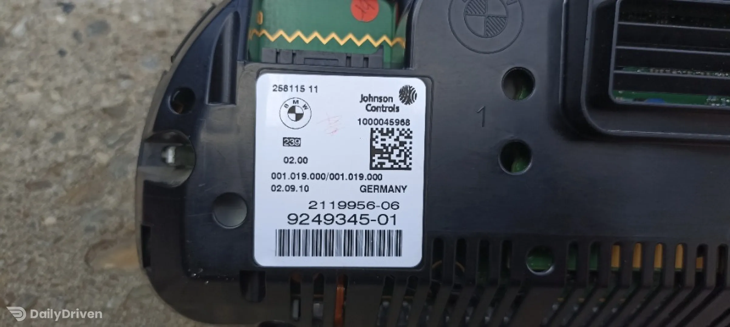 Ceasuri de bord BMW X3, F25, 2009-2017, 9249345