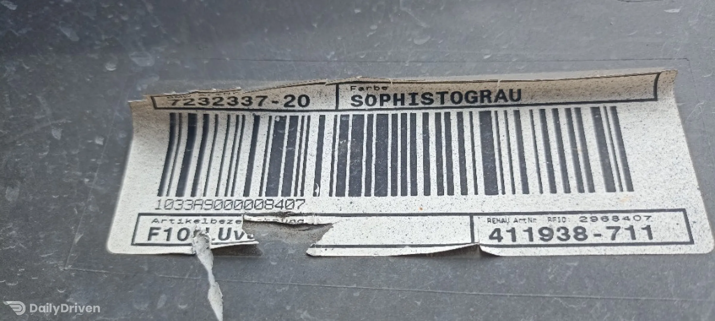 Bara fata BMW Seria 5, F10, F11, 2009-2017, 7232337