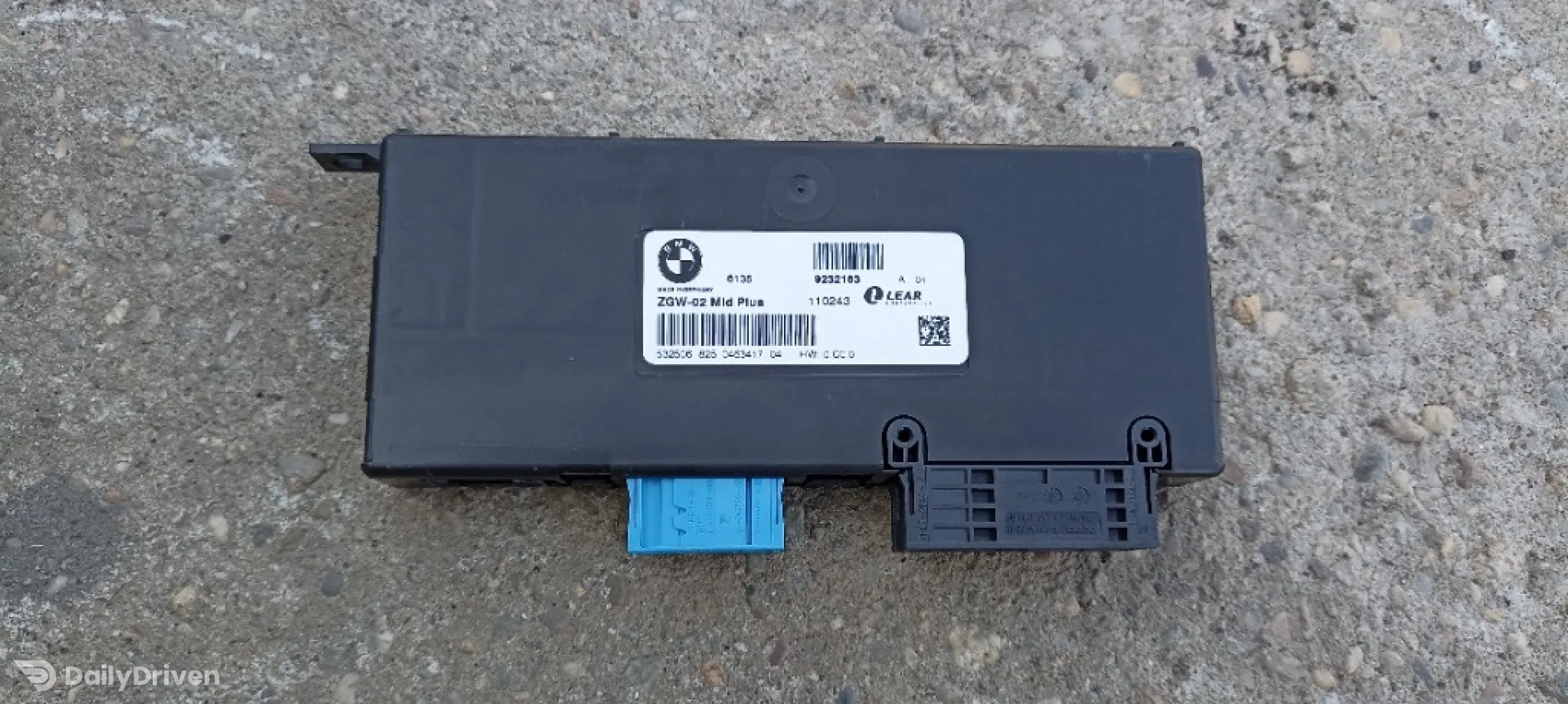 Modul central gateway ZGW BMW X4 F26, modul ZGW 9232163