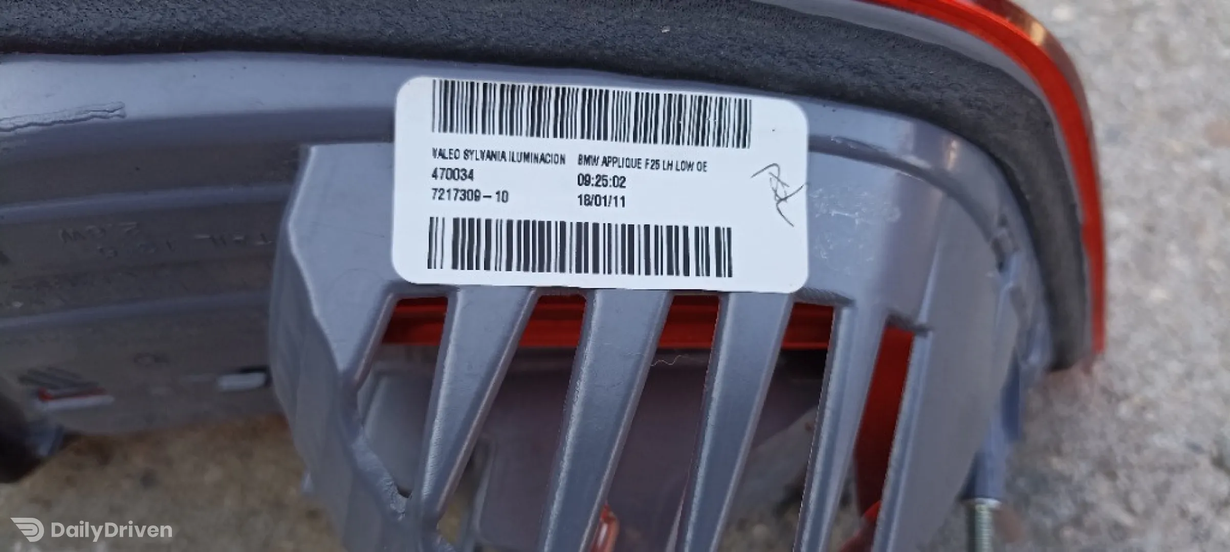 Stop stanga haion BMW X3 F25, stop stanga 7217309