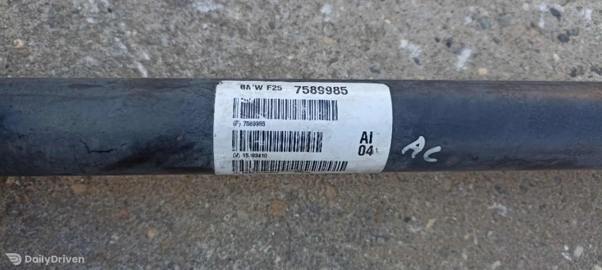 Cardan fata BMW X4 F26, 7589985