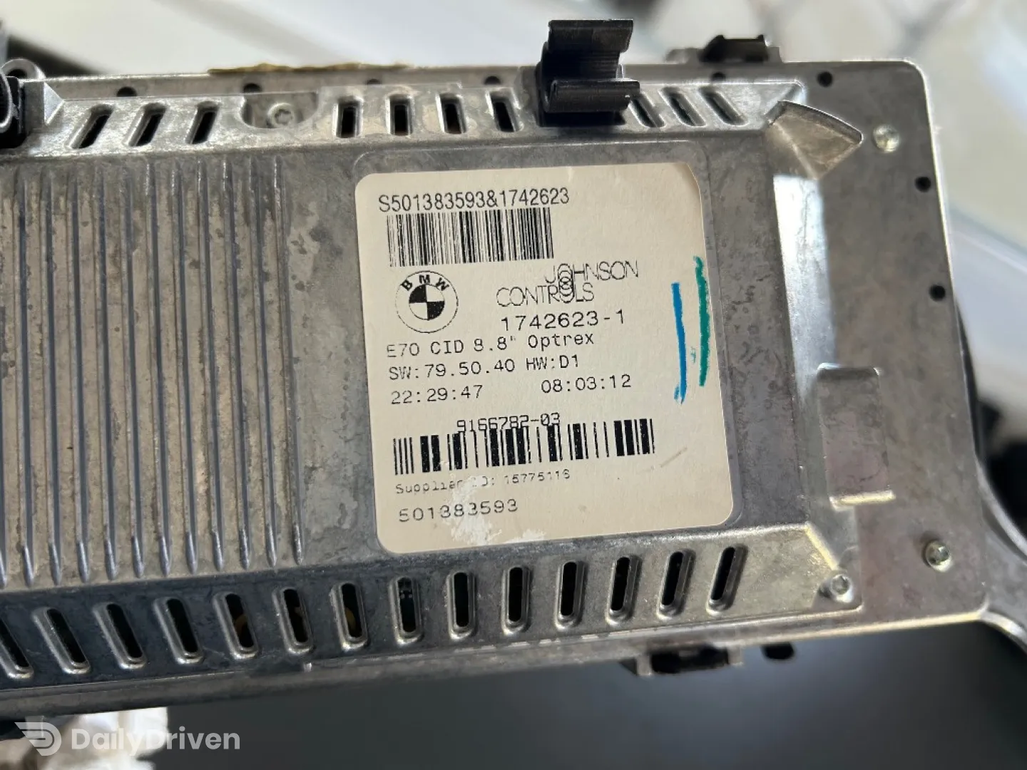 Display navigatie BMW X5 E70, ecran navigatie 9166782, 9194063