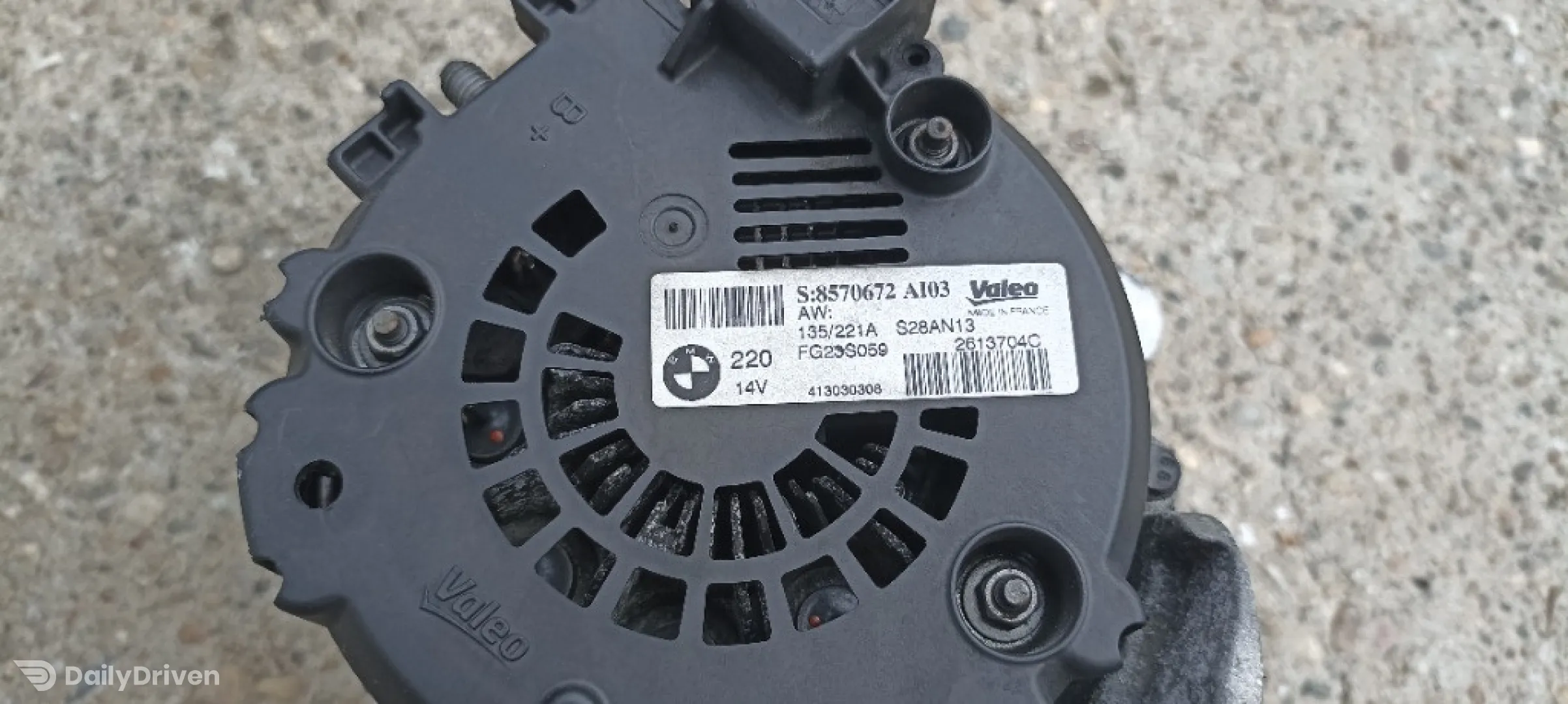 Alternator BMW X4 F26, 3.0 d, N57, 8570672