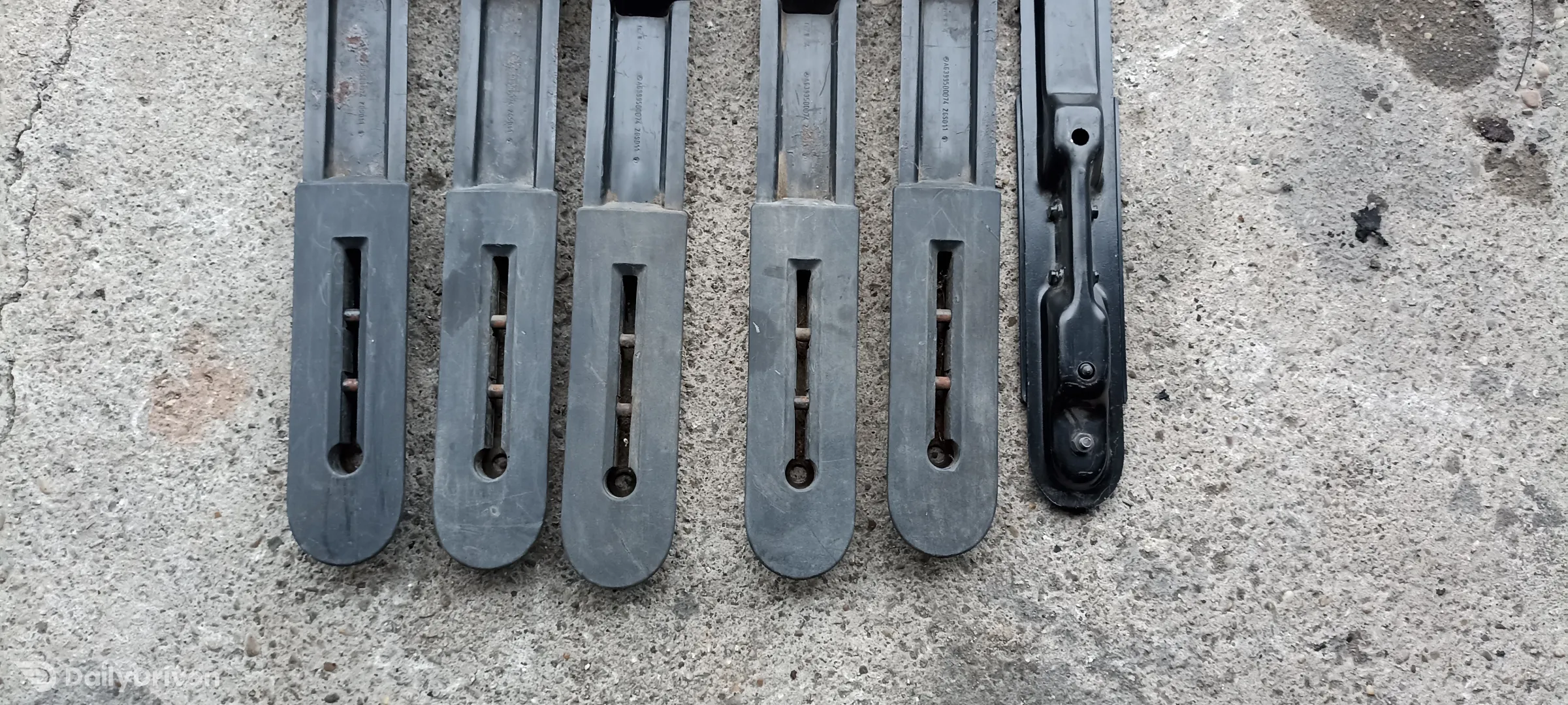 set suporti scaune Mercedes Vito, W639, A6399500074