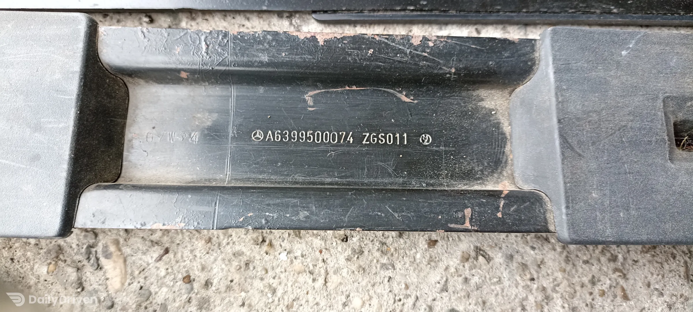 set suporti scaune Mercedes Vito, W639, A6399500074