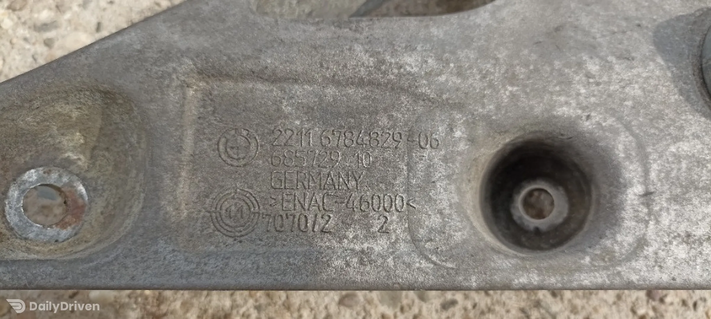 Suport motor stanga BMW X3 F25 3.0 d N57, suport motor 6784829