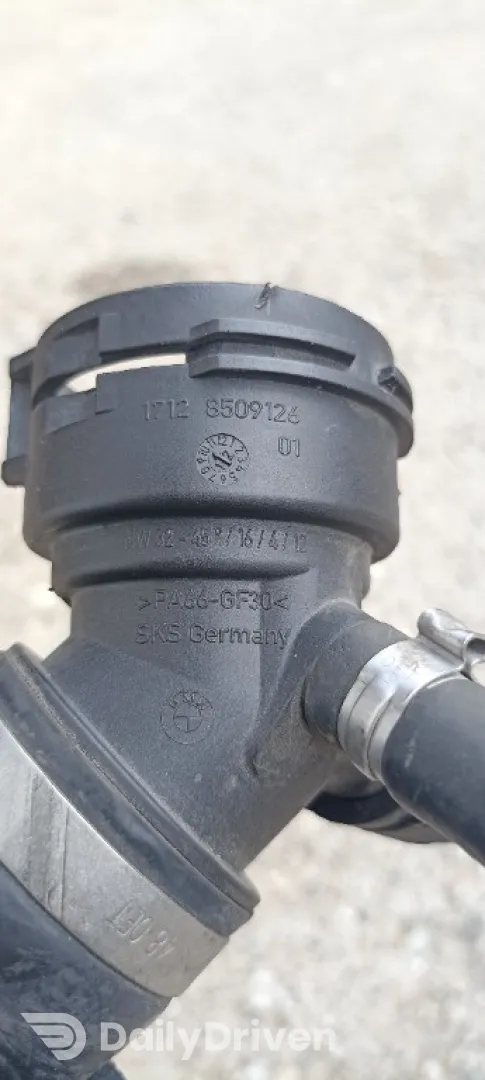 Furtun apa radiator BMW X4 F26, 3.0 d, N57, 8571605, 8509126