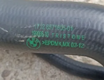 Furtun apa radiator BMW X3 F25, 3.0 d, N57, 8571605, 8509126