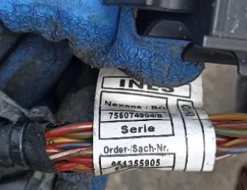 Instalatie electrica motor BMW X4 F26, 3.0 d, N57, 7560749, 8513558