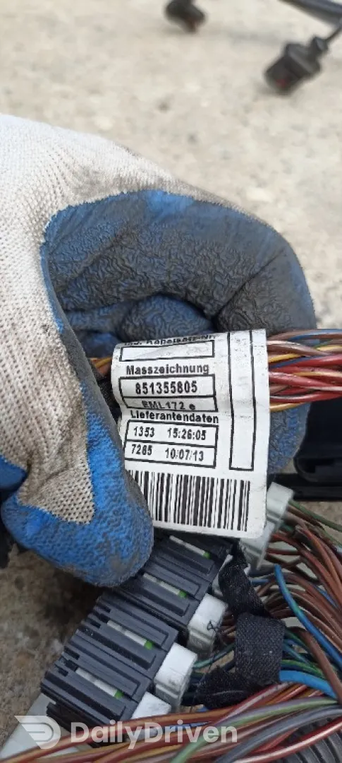 Instalatie electrica motor BMW X4 F26, 3.0 d, N57, 7560749, 8513558