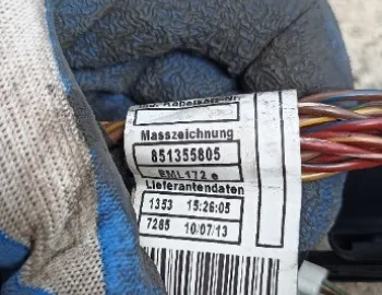 Instalatie electrica motor BMW X4 F26, 3.0 d, N57, 7560749, 8513558