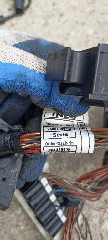 Instalatie electrica motor BMW X3 F25, 3.0 d, N57, 7560749, 8513558