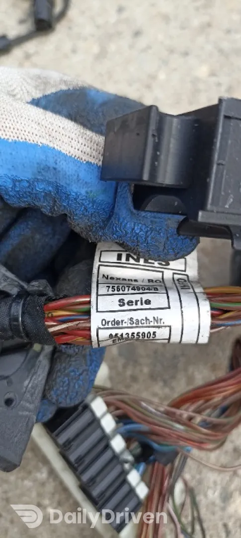 Instalatie electrica motor BMW X3 F25, 3.0 d, N57, 7560749, 8513558