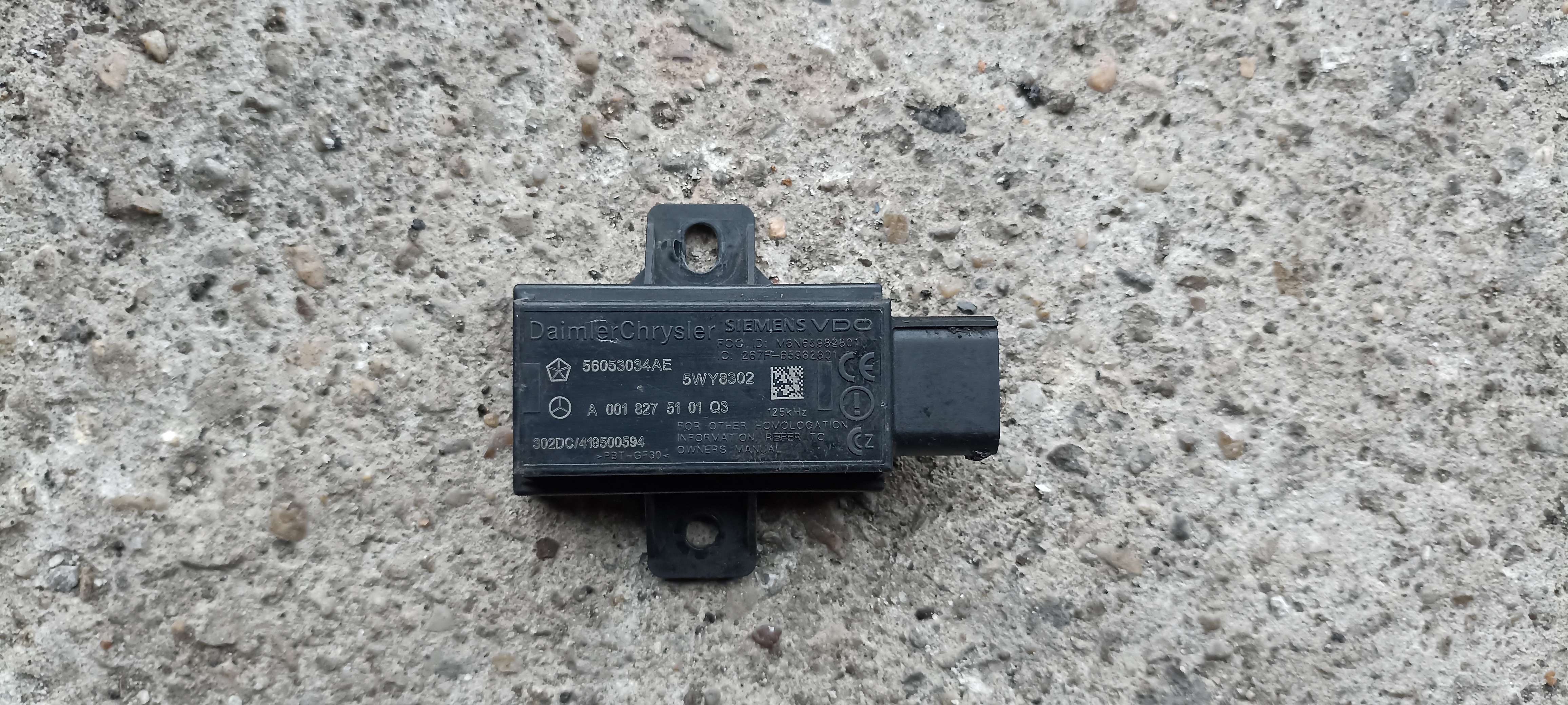 modul senzori presiune roti Mercedes Vito, W639, A0018275101