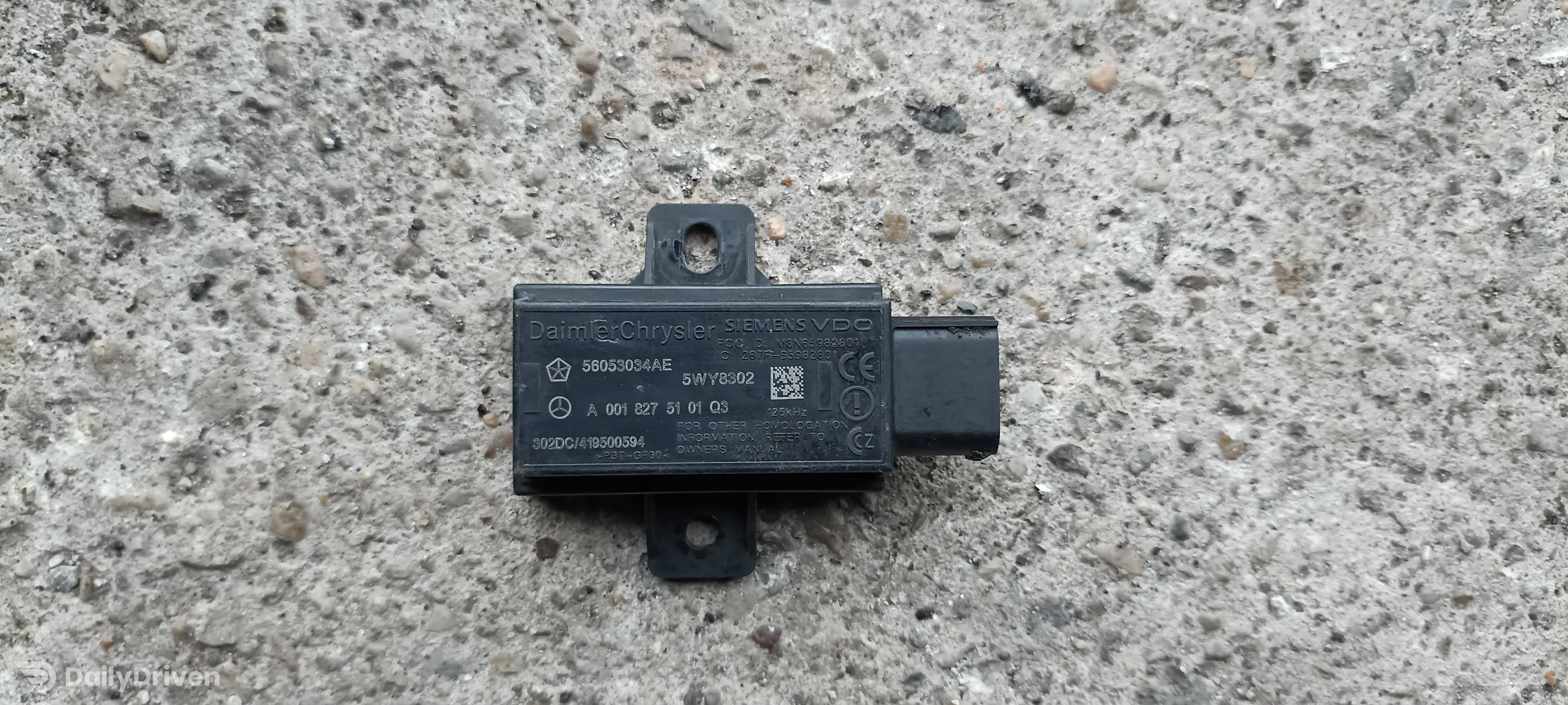 modul senzori presiune roti Mercedes Vito, W639, A0018275101
