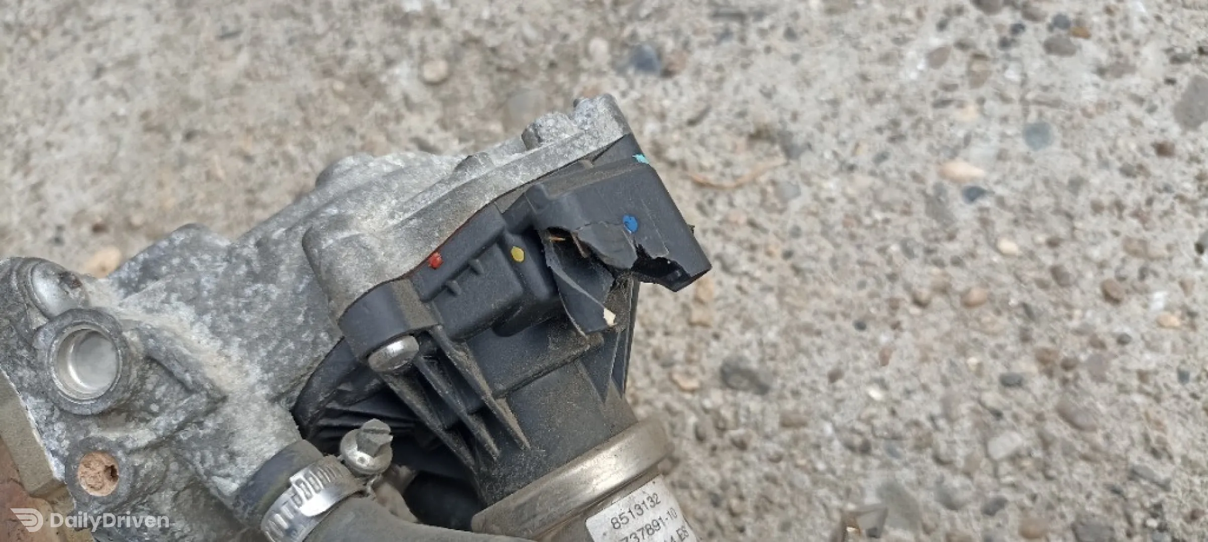 Racitor gaze EGR BMW X4 F26, B47, 8596445