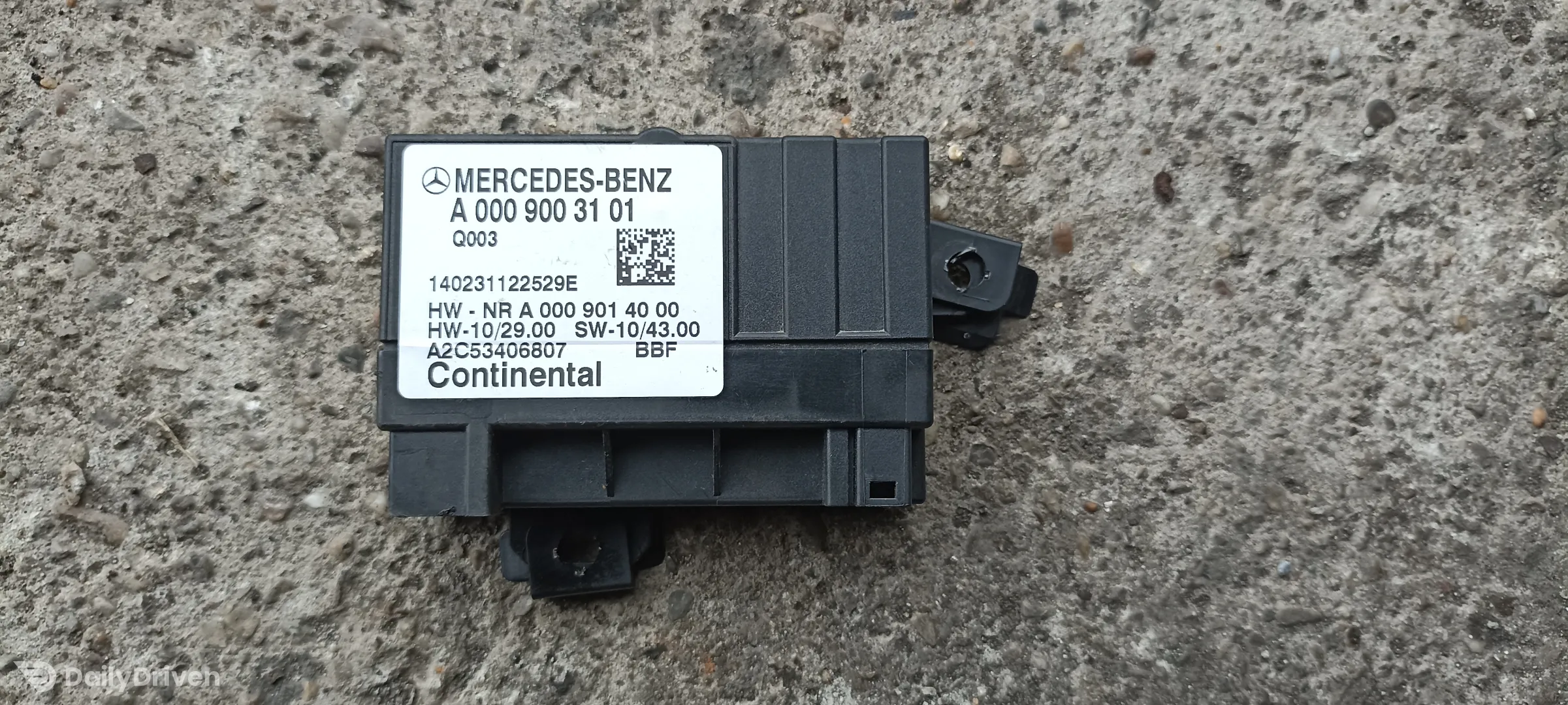 modul pompa combustibil Mercedes GLK-Class, X204, A0009003101