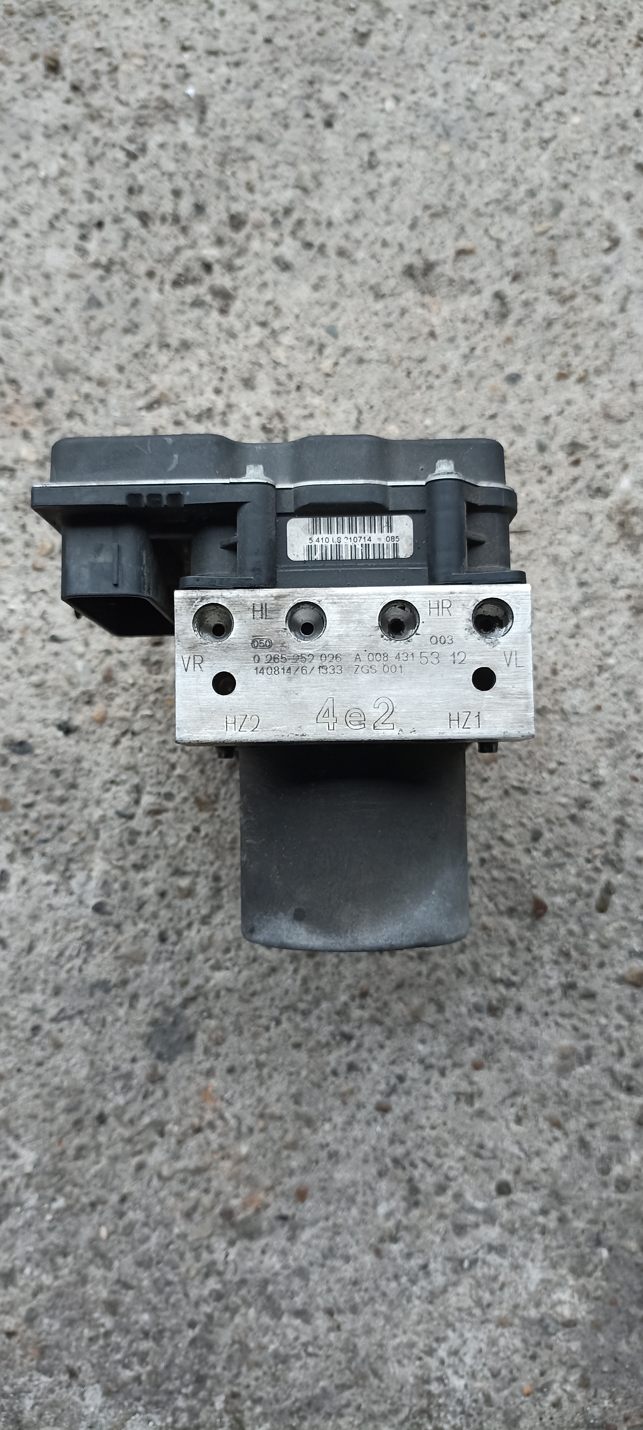 pompa abs Mercedes Vito, W639, EURO 5, A0084315312, 0265252026