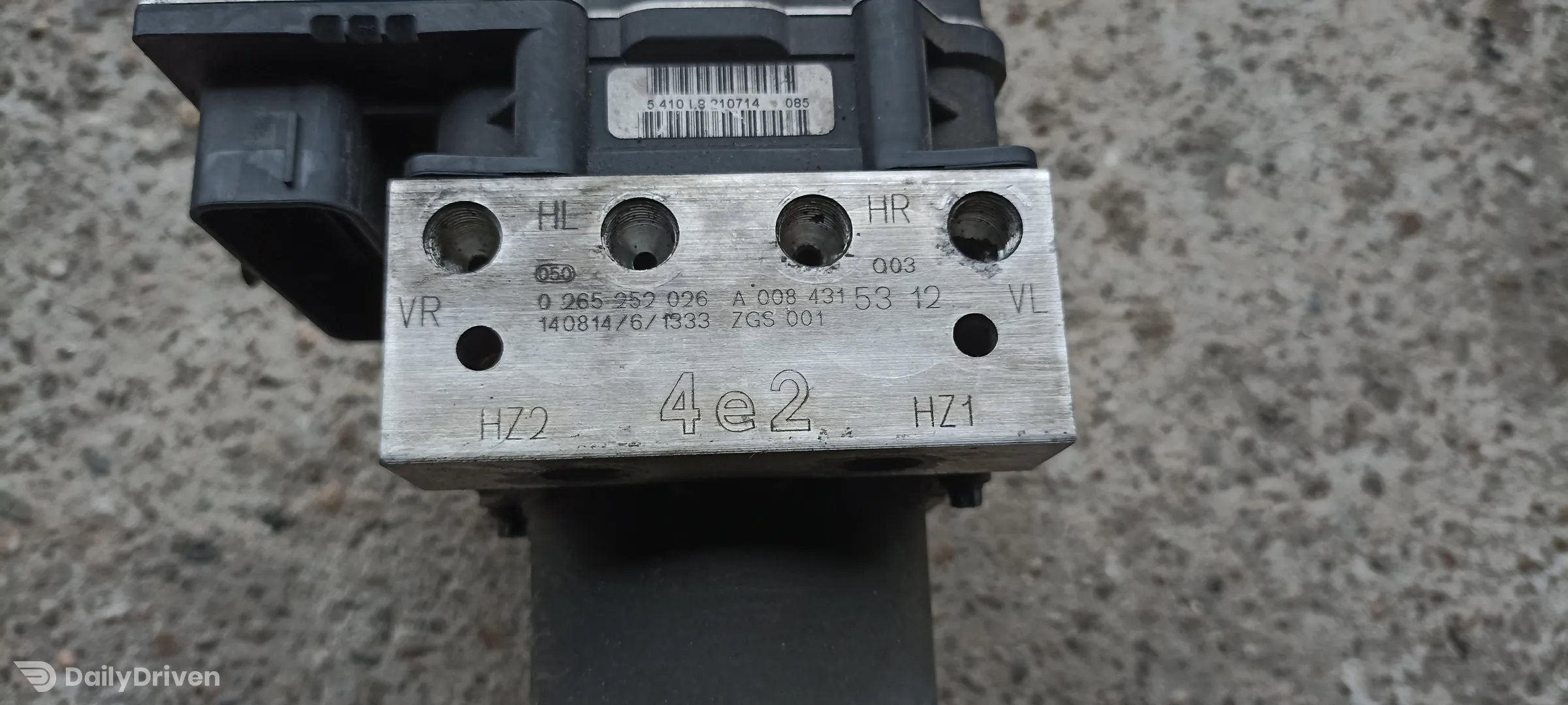 pompa abs Mercedes Vito, W639, EURO 5, A0084315312, 0265252026