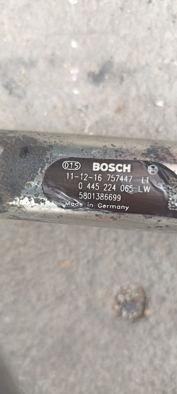 Rampa injectoare Iveco Daily, 2.3HPI, euro 5, 5801386699