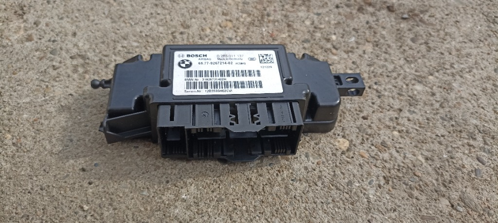 Calculator airbag BMW Seria 1 F20 F21, 9267214, 0285011137