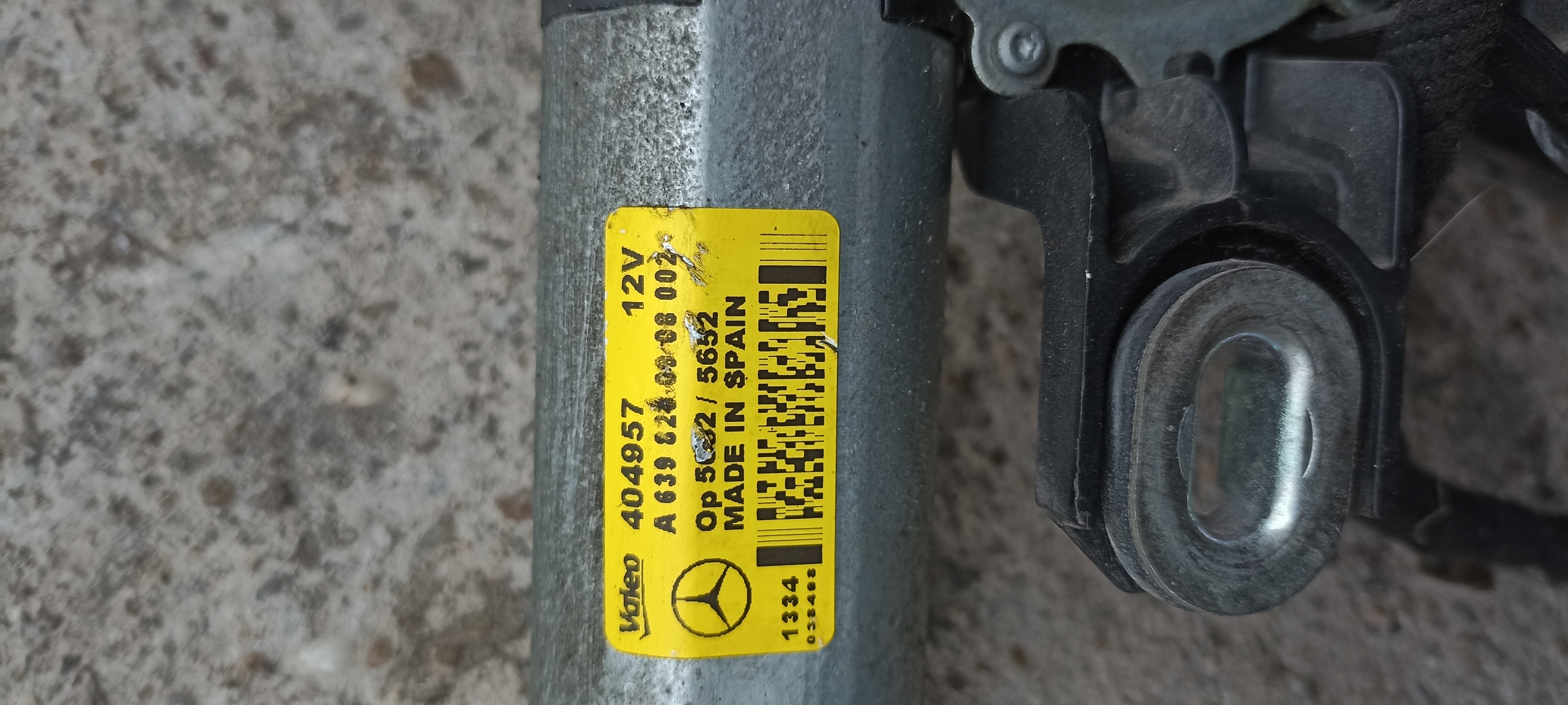 motoras stergator luneta Smart Forfour, 2004-2006, A6398200908