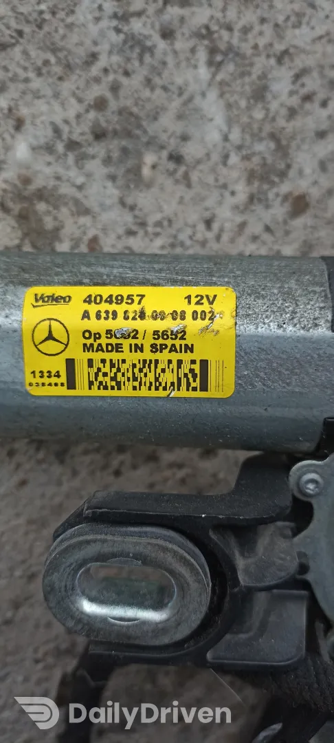 motoras stergator luneta Smart Forfour, 2004-2006, A6398200908