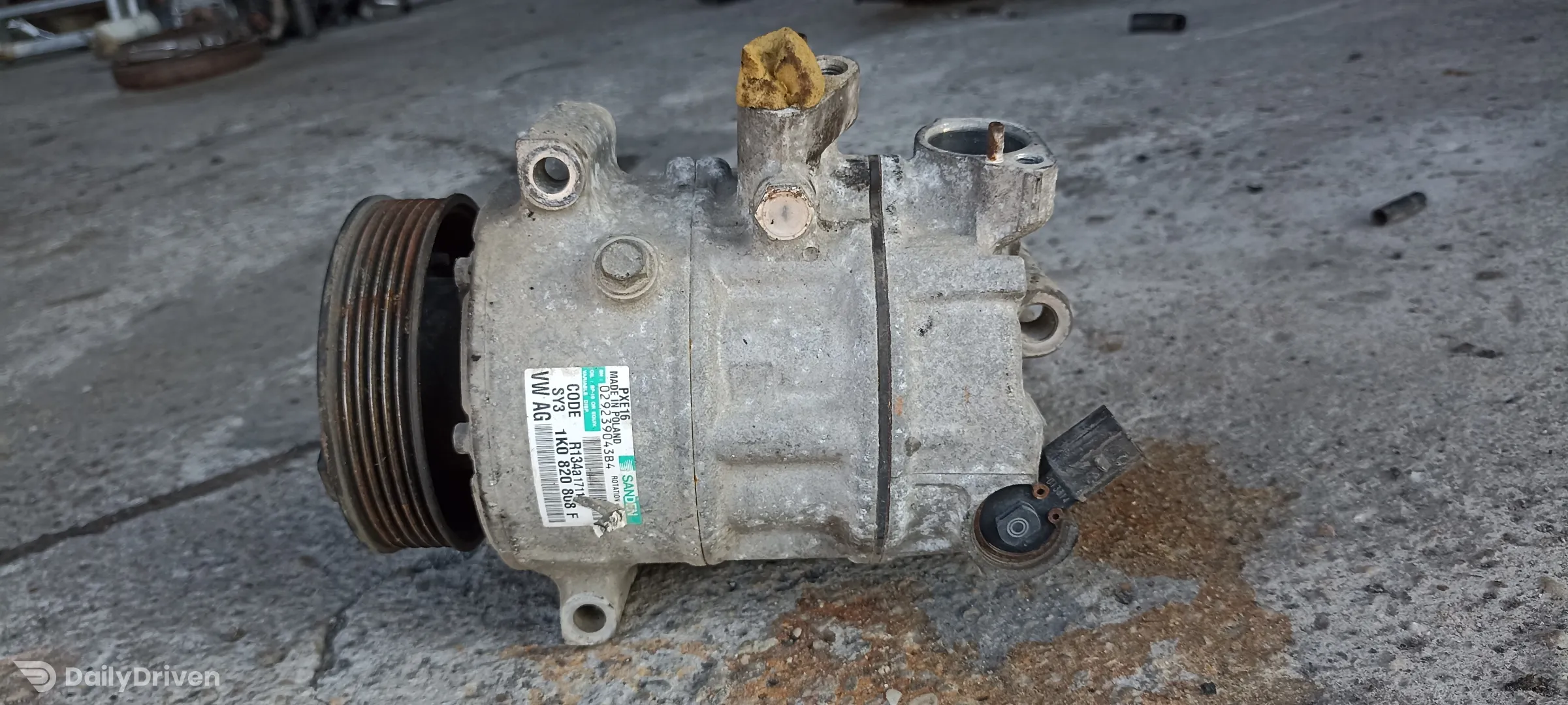 compresor clima AC Audi A3, 8P, 2004-2012, 1K0820808F