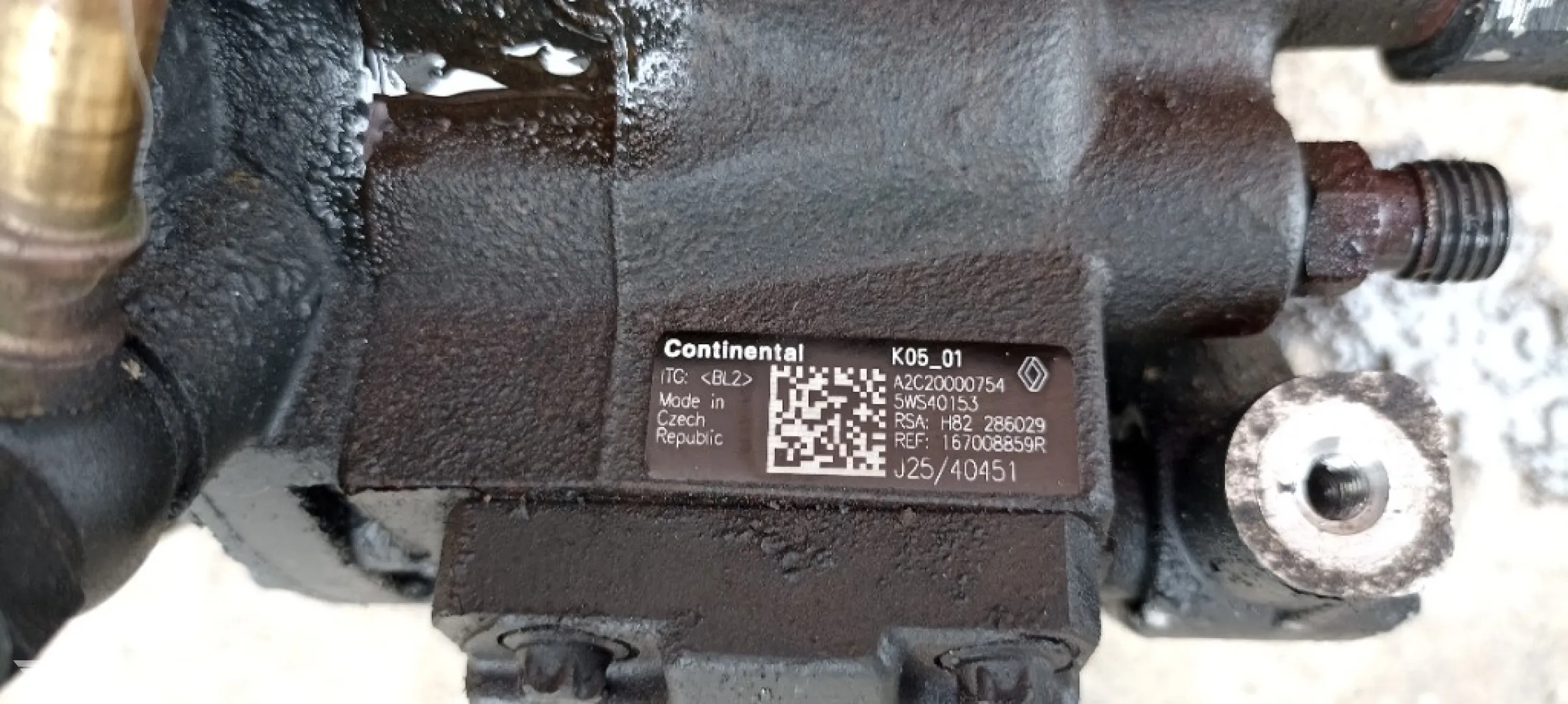 Kit injectie Renault Modus 1.5 dci, H8200294788, A2C20000754